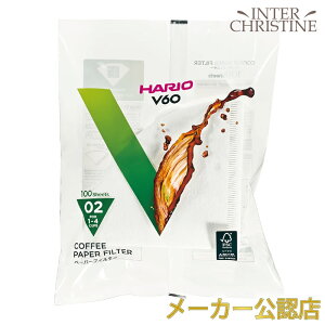 HARIO nI V60 y[p[tB^[ 02W(1-4tp) 100 VCF-02-100W ~^ R[q[tB^[ cone hbv tB^[ u[