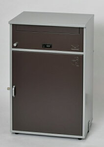 宅配ボックス リシム ワイド THB-276 BR ブラウン 送料無料 | 一戸建て用 おしゃれ 屋外 戸建て 宅配ロッカー 置き配 ボックス 宅配 後付け 宅配box 宅配ポスト 玄関 組立不要 組み立て不要 印鑑