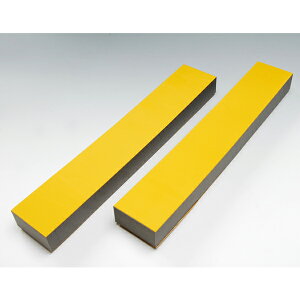 信栄物産 セフティガード 75×435×35mm 黄 無反射 SG-10Y | 保護 保護シート 保護クッション 屋外 車 黄色 粘着シート 工場 工事現場 駐車場 マット 傷 防止 危険表示 安全保護 円柱 クッション 柱