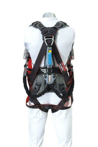 Bb+FIT フルハーネスジョイントタイプ サイズ:L 678-7 | 安全帯 フルハーネス フルハーネス型安全帯 アシストスーツ パワースーツ パワー アシスト スーツ サポーター 工事 建築 工場用品 現場