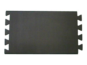 足腰マット ジョイントタイプ 延長1ピース カーボーイ/トラスコ中山 | クッションマット マット 屋外 クッション 床養生 ゴムマット 駐車場 ゴムシート 滑り止め ラバーマット すべりどめ