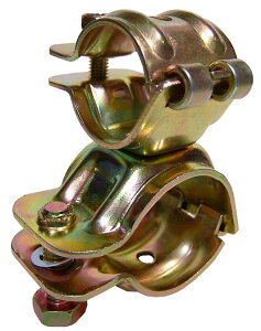 パイプくめ〜る φ28.6〜31.8Xφ34.0〜38.1 固定 80個セット | パイプクランプ クランプ 固定金具 金具 工具 単管パイプ 足場 単管クランプ 建設資材 工事用品 工事現場 足場用クランプ 足場材 足場