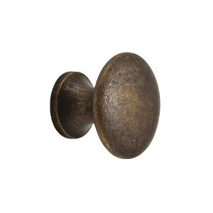 【ゴーリキアイランド】 ツマミ R15 15 AN | つまみ 取っ手 プッシュ 取手 プッシュつまみ diy 手作り リメイク リフォーム パーツ 金具 真鍮 ヘアライン 引き出し 引出し 引出 キャビネット タン