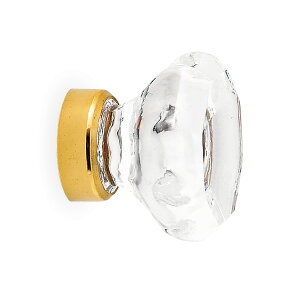 【ゴーリキアイランド】 ガラス ツマミ OF M | 扉 エントランス つまみ ドア 仕事場 オフィス 書斎 屋内 屋外 パーツ リメイク 取替え 取り替え DIY 修理 道具 部品 取っ手 とって ハンドル ドア