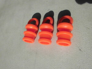 ソフトコーンチェーンリング10個セット | ポールコーン 駐車場ポール 赤白 駐車場用品 ポスト コーンポスト ガイドポスト 安全用品 保安用品 安全 保安 ガードポール ガードコーン ガイドコ