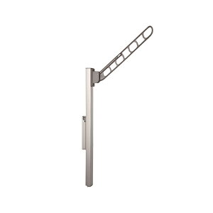 SK-560TSLP-SC バルコニー物干金物 1本単品 | 物干し 洗濯 屋外 コンパクト 壁付け ベランダ用 ピン 追加 取り付け 窓壁用 マンション 外 外壁 ベランダ 洗濯干し 洗濯物 干す 洗濯物干し 取付 延