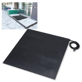 ユニット 融雪マット玄関用 1m wt-130-1 | 融雪マット 融雪 マット 階段 階段マット 折り曲げ 滑らない すべらない 便利グッズ 寒冷地 降雪地域 積雪 事故防止 安全用品 固定用品 施工用品 階段用 便利