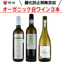 酸化防止剤 無添加 ナチュラルワイン オーガニック 白 ワインセット 3本 送料無料 フランス イタリア お中元 SO2無添加