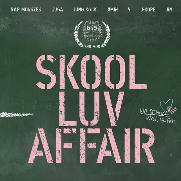 BTS SKOOL LUV AFFAIR (2nd Mini Album) 防弾少年団 バンタン ばんたん アルバム CD 韓国盤  InterAsia