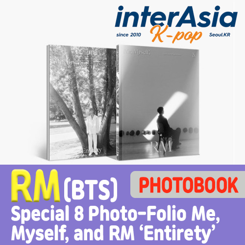 BTS Special Photo-Folio Me, Myself, and RM ‘Entirety’ ナムジュン Nam-Jun バンタン ばんたん 防弾少年団 フォトブック 写真集 公式グッズ 韓国版 韓国直送<br>