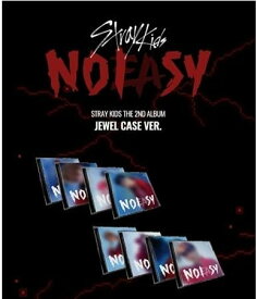 Stray Kids - 正規2集 [NOEASY] (Jewel Case Ver.) ストレイキッズ セカンドアルバム K-POP 韓国盤 送料無料
