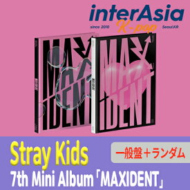 Stray Kids - 7th Mini Album 「MAXIDENT」 一般盤 STANDARD ストレイキッズ スキズ jyp kpop 韓国版 送料無料