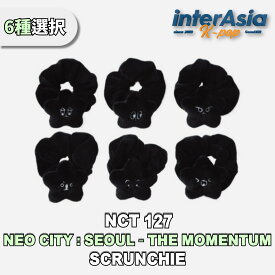 ★6種選択★ NCT 127 - 4TH TOUR 【NEO CITY : SEOUL – THE MOMENTUM】 SCRUNCHIE エヌシーティーイチニナナ ジャニー ユウタ ドヨン ジョンウ マーク ヘチャン 公式グッズ OFFICIAL MD SMエンターテインメント KPOP 韓国直送