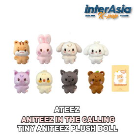 ★12月02日発売★ ATEEZ - 【ANITEEZ IN THE CALLING】 TINY ANITEEZ PLUSH DOLL エイティーズ アニティズ 公式グッズ OFFICIAL MD KPOP KQエンターテイメント 韓国盤 送料無料