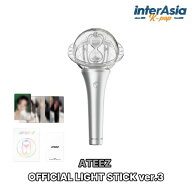 ATEEZ - OFFICIAL LIGHT STICK ver.3 (On-pack Photo Card Set) LIGHTINY エイティーズ ペンライト 応援…
