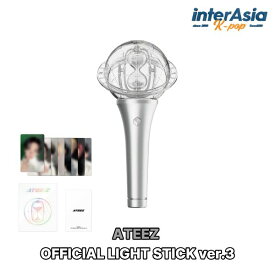 ATEEZ - OFFICIAL LIGHT STICK ver.3 (On-pack Photo Card Set) LIGHTINY エイティーズ ペンライト 応援棒 公式グッズ KQエンターテイメント kpop 韓国盤 送料無料