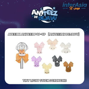 ��11��10��������8��I���� ATEEZ - ANITEEZ POP-UP �yANITEEZ IN DEJAVU�z TINY LIGHT STICK SCRUNCHIE �G�C�e�B�[�Y �A�j�e�B�Y �����O�b�Y OFFICIAL MD KPOP KQ�G���^�[�e�C�����g �؍��� ��������