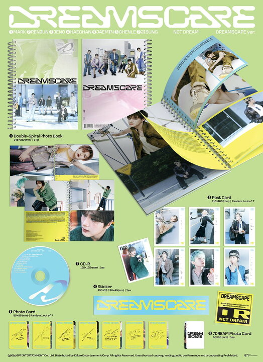 楽天市場】NCT DREAM - 4th Album 「DREAMSCAPE」 (DREAMSCAPE Ver 