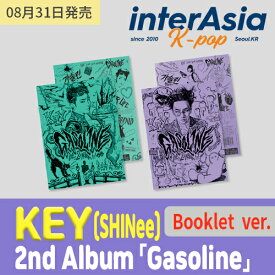 ★ランダム★ KEY - 2nd Album 「Gasoline」 Booklet ver. 2集 シャイニー キー SHINee kpop 韓国版 韓国直送 送料無料