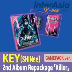 KEY - 2nd Album Repackage 「Killer」 GAMEPACK ver. 限定盤 2集リパッケージ シャイニー キー SHINee kpop 韓国版 韓国直送 送料無料