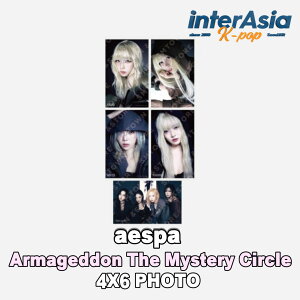 aespa - 4X6 PHOTO �yaespa WEEK : Armageddon The Mystery Circle�z �G�X�p �J���i �W�[�� �E�B���^�[ �j���j�� SM�G���^�[�e�C�������g �����O�b�Y OFFICIAL MD SM STORE kpop �����z��