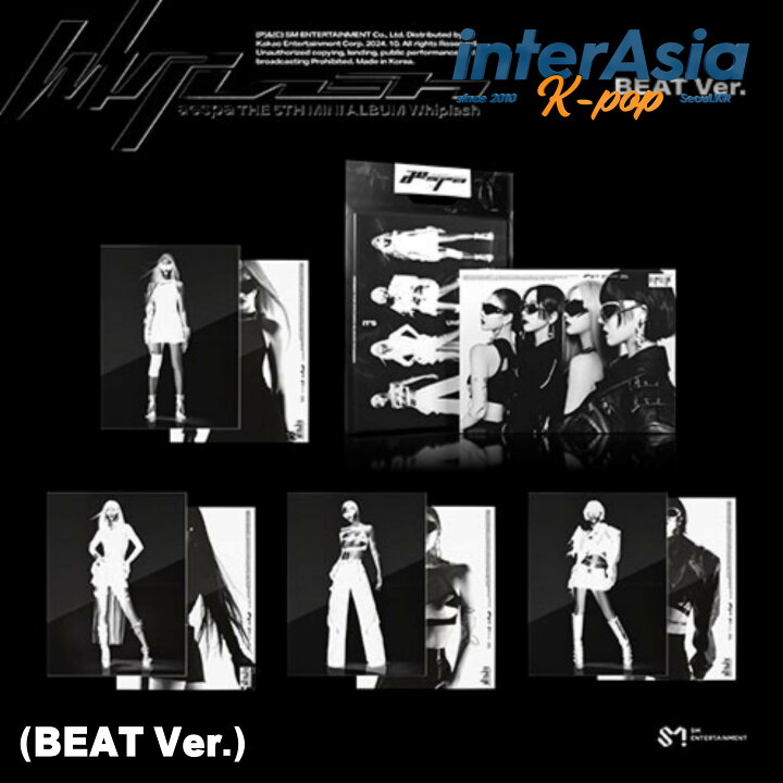 楽天市場】aespa - 5th Mini Album 「Whiplash」 (BEAT Ver.) エスパ 