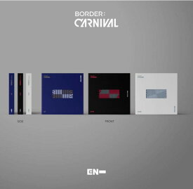 [ランダム発送]ENHYPEN - ミニ2集 BORDER : CARNIVAL 2ND MINI ALBUM エンハイプン 韓国盤 K-POP 送料無料