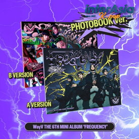 WAYV - The 6th Mini Album 「FREQUENCY」 (Photobook Ver.) 威神V ウェイブイ ウェイシェンブイ LABEL V クン テン ウィンウィン シャオジュン ヘンドリー ヤンヤン 韓国盤 無料配送