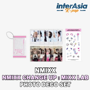 NMIXX - PHOTO DECO SET �yNMIXX CHANGE UP : MIXX LAB�z �G�k�~�b�N�X �����[ �w�E�H�� �\������ �x�C �W�E �M���W�� �����O�b�Y OFFICIAL MD kpop JYP�G���^�[�e�C�������g �؍��� ��������
