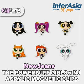 ★6種選択★ NewJeans - THE POWERPUFF GIRLS x NJ ACRYLIC MAGNETIC CLIPS ニュージーンズ ニュジン アクリルマグネットクリップ 公式グッズ OFFICIAL MD HYBE ADOR KPOP 無料配送