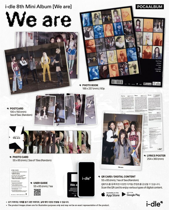楽天市場】i-dle - 8TH MINI ALBUM 「We are」 POCAALBUM (Photobook Ver.) ジーアイドゥル  ジーアイドル アイドゥル ヨジャ・アイドゥル ミヨン ミンニ ソヨン ウギ シュファ CUBEエンターテインメント kpop 送料無料 :  InterAsia