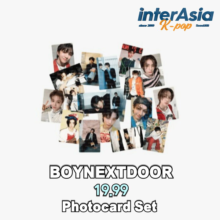 楽天市場】BOYNEXTDOOR - Photocard Set 【19.99】 ボーイネクストドア 