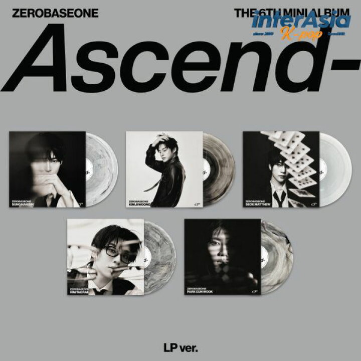 楽天市場】ZEROBASEONE - The 6th Mini Album [Ascend-] (LP ver 