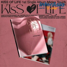 KISS OF LIFE - 1st Single Album 「Midas Touch」 (Photobook Ver.) キスオブライフ KIOF キオブ ジュリー ナッティ ベル ハヌル S2エンターテインメント kpop 韓国盤 送料無料