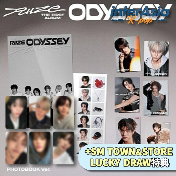 楽天市場】☆SM LUCKY DRAW特典☆ RIIZE - 1st Album 「ODYSSEY 