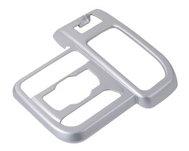 スズキ 用 シフトガーニッシュ シフトパネル カバー コンソール パネル シルバー スペーシア カスタム MK54S 94S インテリアパネル 内装 社外品