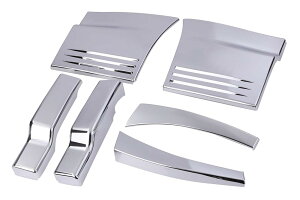 日野 グランドプロフィア NEW プロフィア メッキ アッパー フェンダー ステップ カバー 三分割 ドアアンダー クォーターパネル デコトラ 等 社外品