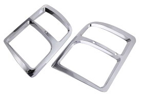 いすゞ 大型 ファイブスター ギガ メッキ ヘッド ライト カバー 左右 セット H27.11～ 等 ABS樹脂製 カスタムパーツ 社外品