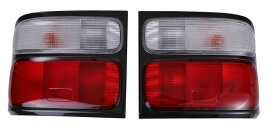 トヨタ 用 テールランプ テール ライト 赤白 左右セット コースター XZB40 XZB50 後期 H13.8～ 互換品番 81560-36310 81550-36420 等 社外品 カスタムパーツ