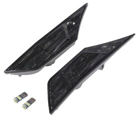 ホンダ 用 サイドマーカー ウインカー ライト ランプ 左右セット スモークレンズ シビック ハッチバック セダン US仕様 FK7 FK8 FC1 CIVIC タイプR 社外品