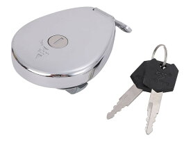 カワサキ 用 オイル タンクキャップ ガソリン 燃料 キャップ メッキ 鍵 キー 2本 エストレヤ 250TR ゼファー 1100 エリミネーター 400 バイク 汎用品