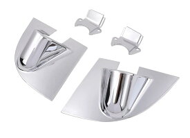 三菱 ふそう NEW キャンター 2t ミラー ステー カバー メッキ ブラケット H5年11月～H14年6月 標準 ワイド 社外品 カスタム パーツ