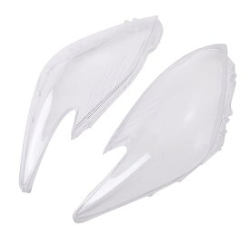 トヨタ 用 ヘッドライト レンズ カバー 左右 2個セット 前期型 30 プリウス ZVW30 ハロゲン ライト 用 リペア ハロゲン車用 汎用 社外品