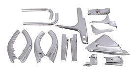 三菱 ふそう 17 NEW スーパーグレート スーパーグレート2000 ミラーカバー アーム カバー 15点セット ABS製 クロームメッキ 互換品 外装 交換 社外品