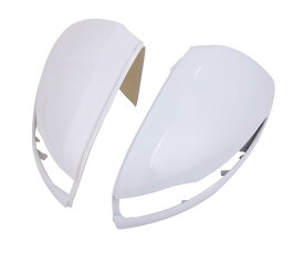 メルセデス ベンツ ドアミラー カバー サイドミラー ホワイト W222 S300h S400 S400d S450 S550e S550 S560e S560 等 ガーニッシュ 社外品