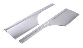 いすゞ NEWエルフ PMエルフ 07エルフ マツダ タイタン 日産 アトラス メッキ ドアガーニッシュ パネル 左右セット デコトラ 社外品 カスタム パーツ