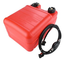 ヤマハ 船外機 燃料タンク 24L 残量計 専用ホース付き ガソリン フューエル タンク YAMAHA 24リットル プラスチック製 汎用 互換 社外品