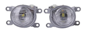 トヨタ 車用 LED 一体型 フォグランプ 左右セット プリウス アクア クラウン ハリアー ヤリス ヤリスクロス カローラ スポーツ フォグライト 純正タイプ 社外品