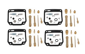 ヤマハ 用 キャブ リペア キット 4組セット XJR400 93-96 4HM フロート チャンバー ガソリン 漏れ クリーニング メンテナンス パーツ 社外品