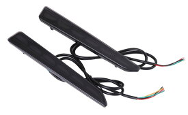 ダイハツ 用 シーケンシャル ウインカー LED リフレクター スモークレンズ タント カスタム LA650S LA660S L375S L385S コペン バンパー ライト 社外品